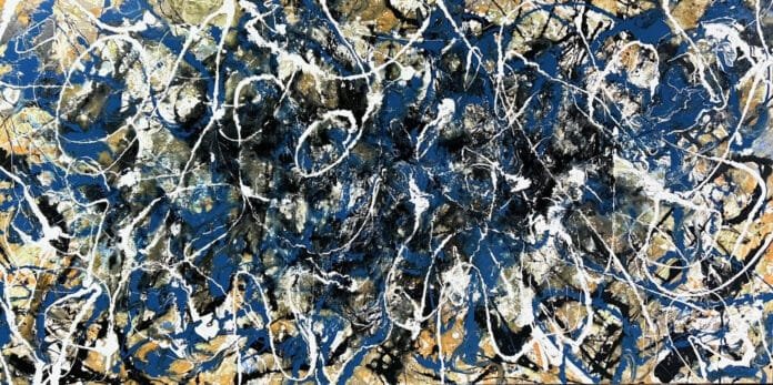 The Sound of Silence” 40” x 80” oil on canvas by artist Marshall Williams